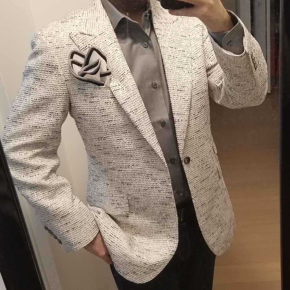 Sebastian Cruz Couture Men's Blazer 38S NWOT